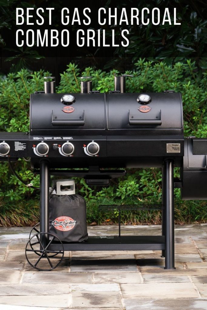 Dual Fuel Combination Charcoal and Gas Grill