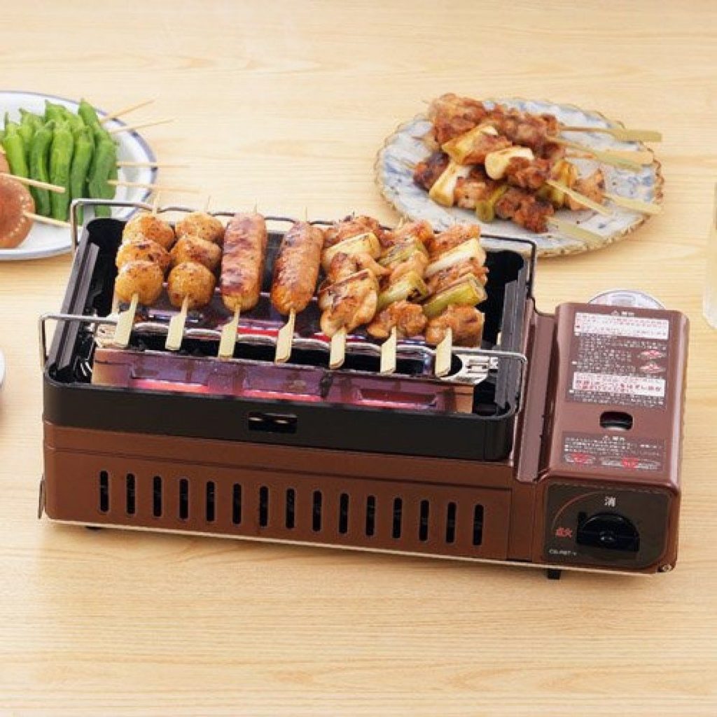 Iwatani Portable Gas Grill BBQ Stove ABURIYA2 CB-ABR-2 [Best mini grills 2022]