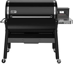 Weber Smoke Fire EPX6 Wood Fired Pellet Grill, Stealth Edition