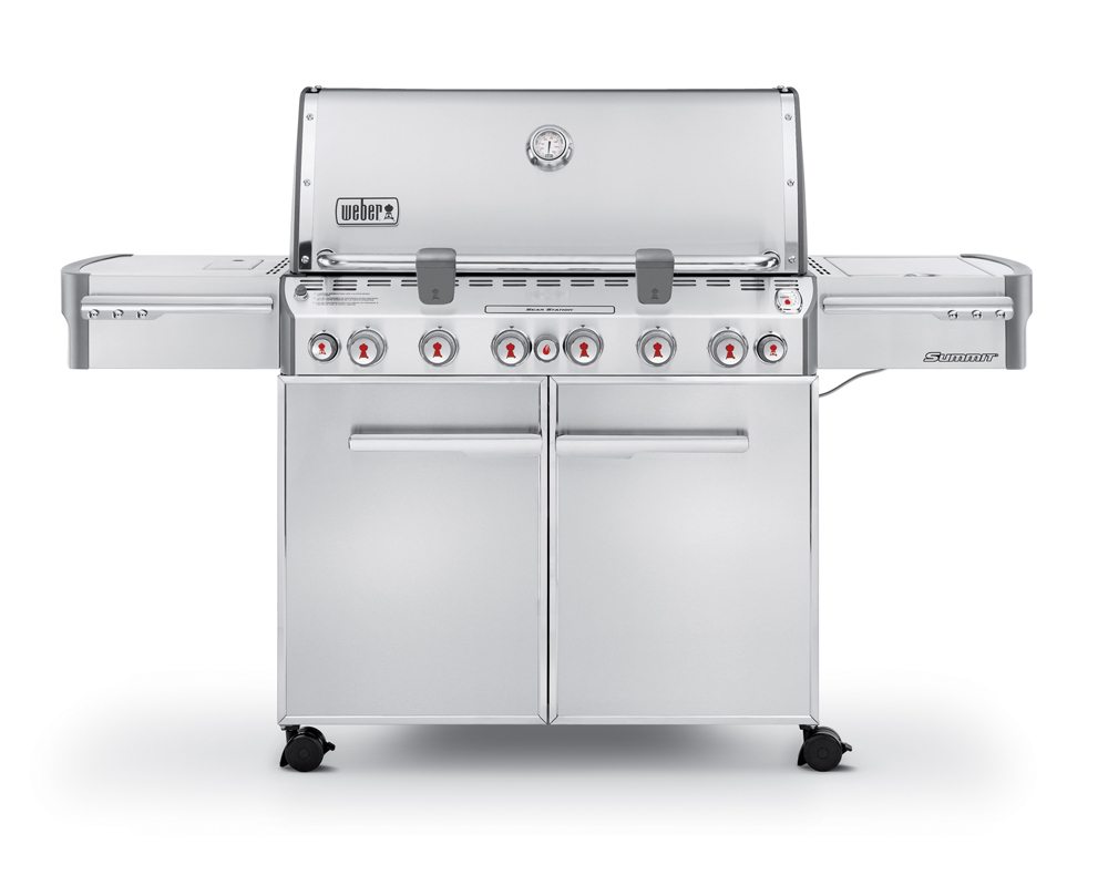 Weber Summit Built-In Liquid Propane in Stainless Steel Grill